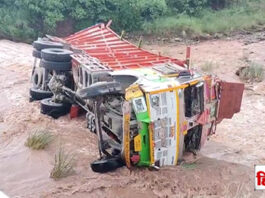 Himachal: Truck fell from bridge in Mahadev river, driver killed